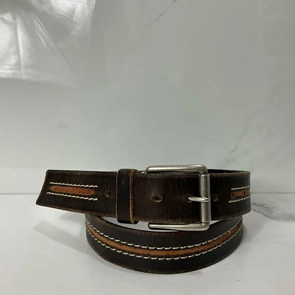 BKE Two Tone Leather Belt